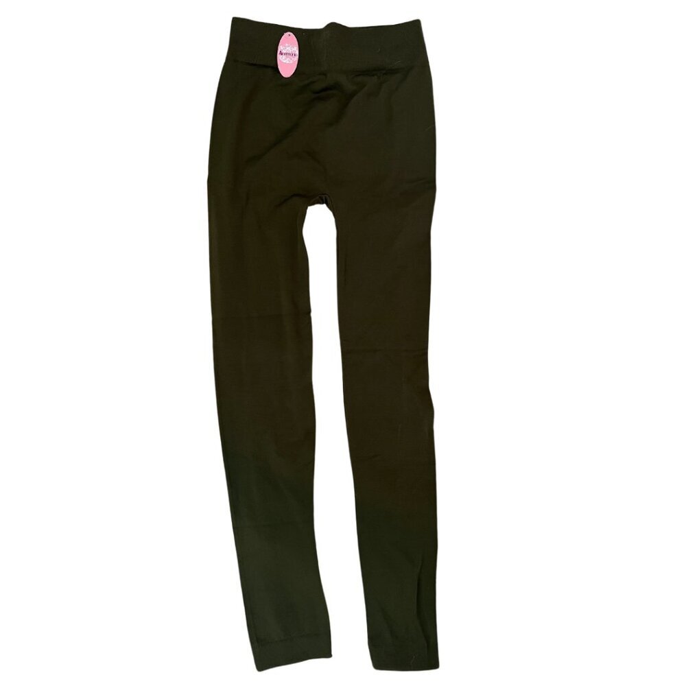 Anemone Fleece Lined Seamless Leggings, One Size, NWT.
